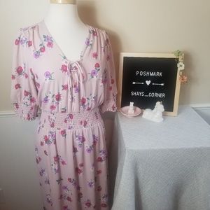 Express Floral Maxi Dress